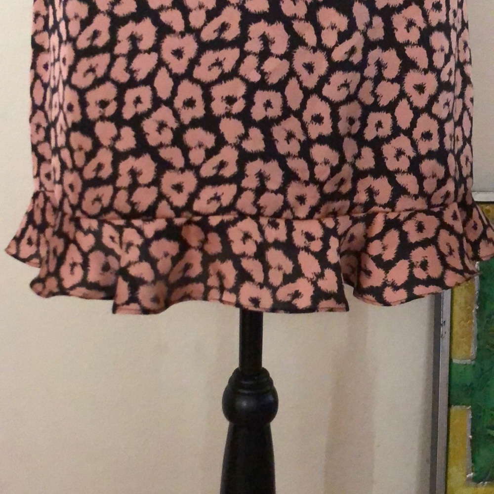 Satin front tie mini dress - Picture 5 of 5